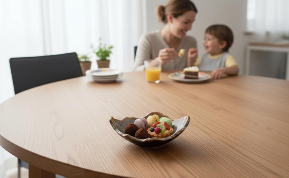 Decorative Bowl with Irregular Rim