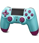 Puiseno Wireless Controller for PS-4, Dual Vibration Game Joystick/Motion Sensing/Touchpad/Speake...