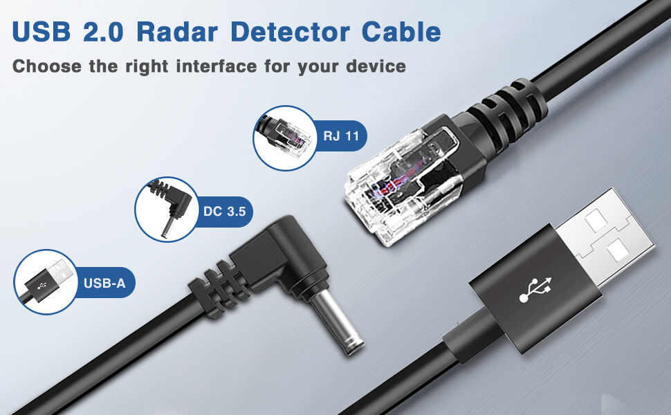 Radar Detector Cable