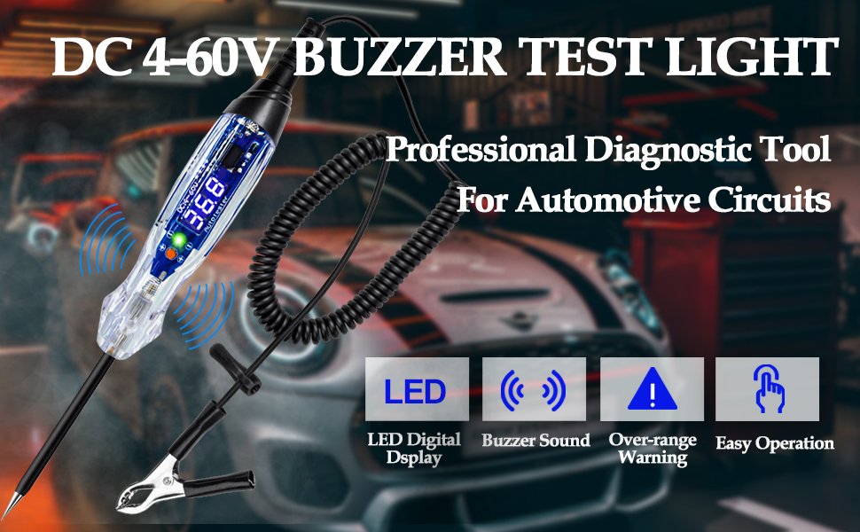 buzzer test light