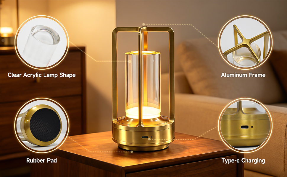 Battery powered lamp