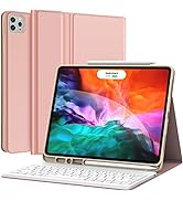 CHESONA iPad Pro 12.9 inch 2021 Case with Keyboard, Keyboard (for 12.9-inch iPad Pro - 5th Genera...