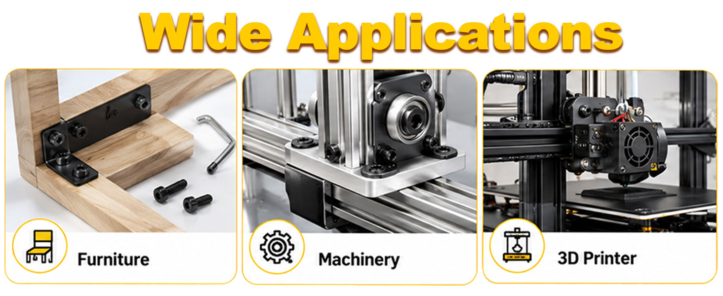 M6 Screw wide applications