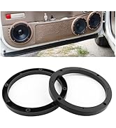 wedfish 2PCS 6.5 Speaker Spacer Enhance Sound Quality,No Cutting and Drilling 6.5 Speaker Adapter...