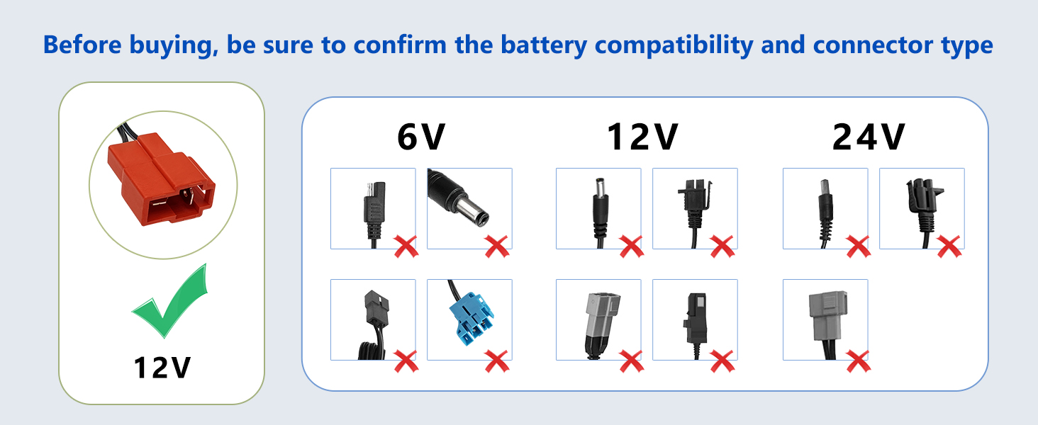 charger for 12v kids car