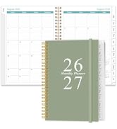 2026-2027 Monthly Planner - August 2026 - December 2027, Two Pages Per Month, 17 Monthly Calendar...