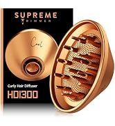 Supreme Trimmer ST Curly Hair Diffuser Adaptable for Blow Dryer SHD347 for Curly or Wavy Hair | H...