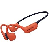 Rhyfell Open-Ear Bone Conduction Sports Headphones, 32G Memory Bluetooth 5.4 Dual Mode, IP68 Swim...