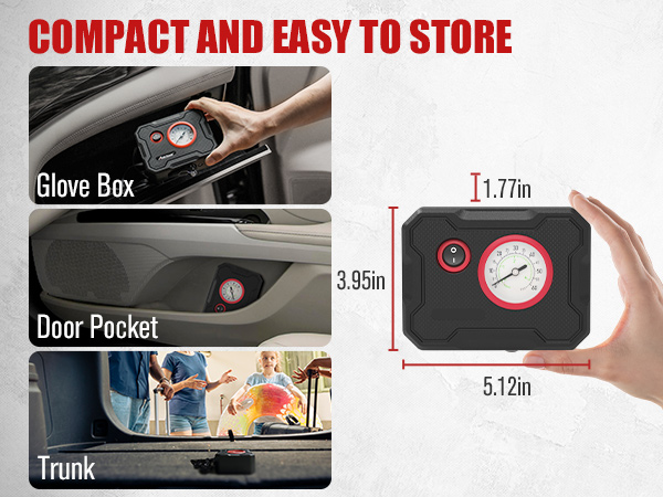 COMPACT AND EASY TO STORE