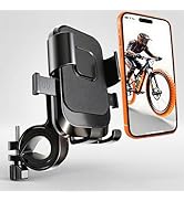 YTDSUP Bike Phone Holder 1 Pack, Mountain Motorcycle Phone Mount, 1s Lock &amp; Quick Release Handleb...