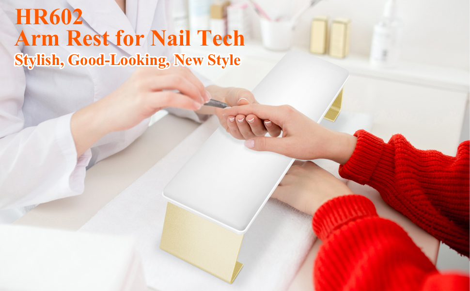 hand rest nail tech