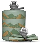HydraPak Stow - Collapsible Backpacking Water Bottle (350ml, 500ml, 1L) - BPA Free, Ultra Light, ...