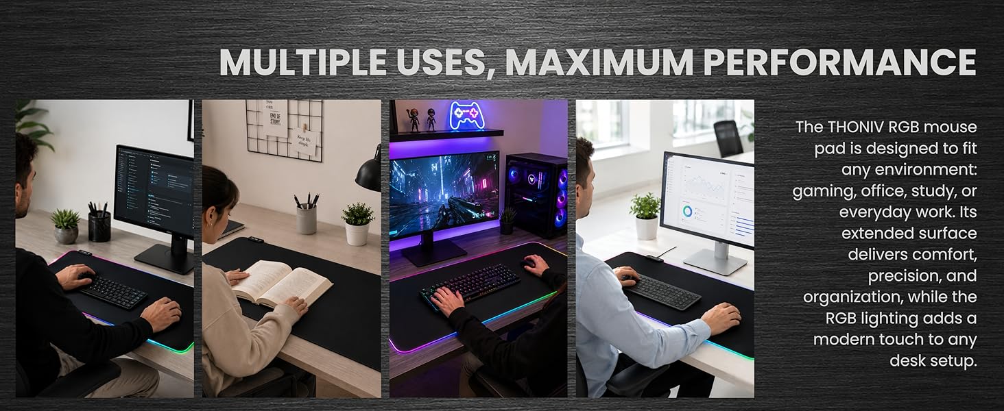 RGB Mouse Pad Extended