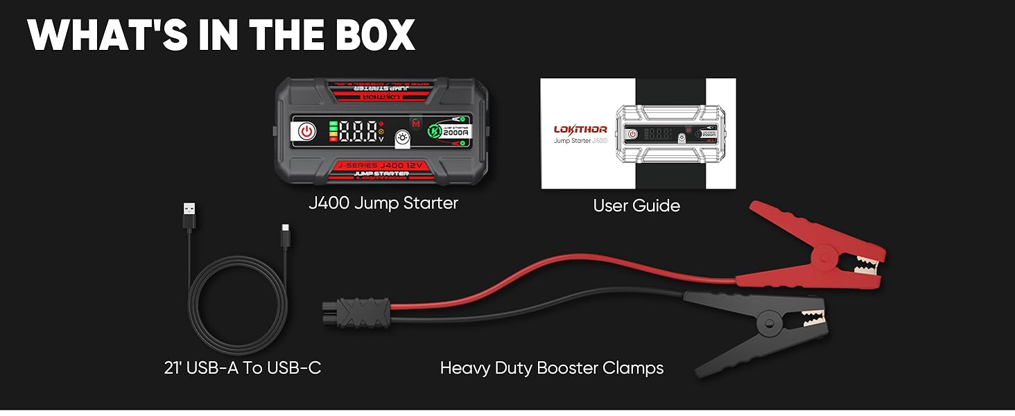 J400 jump starter