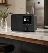 LEMEGA IR1 Portable WiFi Internet Radio,FM Digital Radio,Bluetooth Speaker,Dual Alarms Clock,Slee...