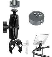 Starlink Mini Clamp Mount, Aluminum Starlink Mini Pole Mount Compatible with New and Traditional ...