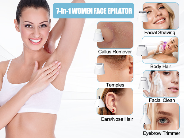 white epilator