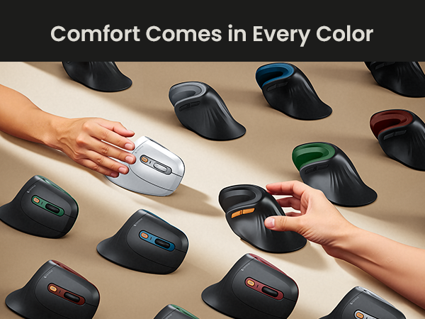 Bluetooth Rechargeable Vertical Mouse