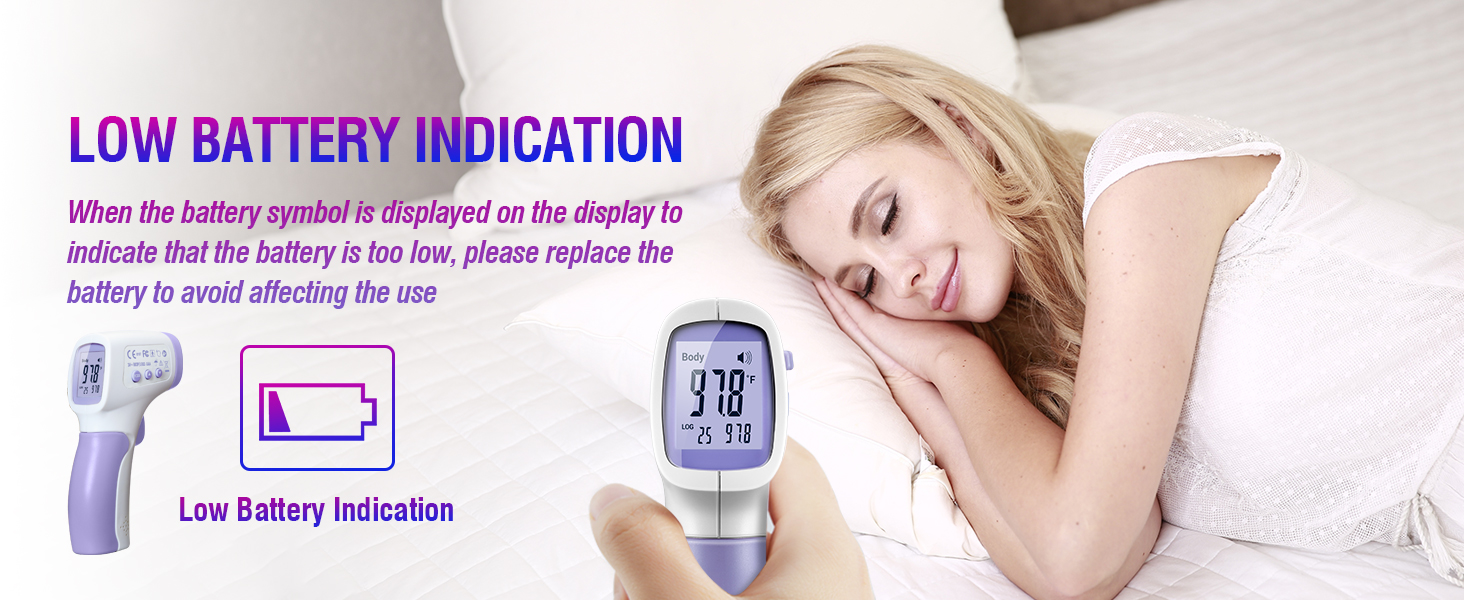 low battery indication 