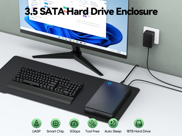 hard drive enclosure 3.5