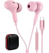 USB C Headphone for Samsung S26 S25 FE S24 A16 A17 Wired Earbuds Magnetic in-Ear Type C Earphone ...