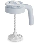 Papablic 32oz Formula Mixing Pitcher Lid, Breastmilk Pitcher Mixing Handle &amp; Flip Locking Spout f...