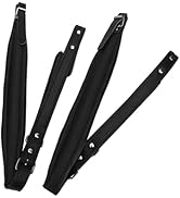 MEKOTRIN Accordion Straps, 1Pair PU Leather Accordion Shoulder Harness Belt with Adjustable Buckl...
