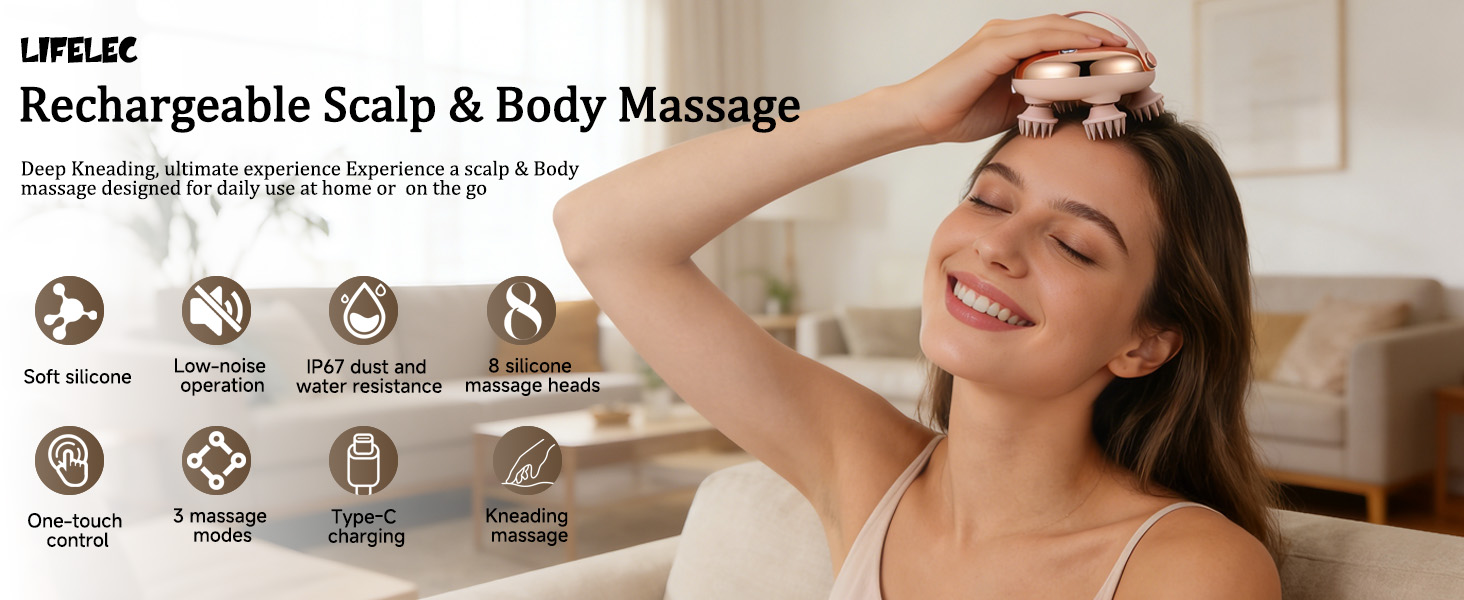 head massager scalp