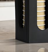 Samhe Cup Dispenser, Coffee Cup and Lid Holder for 5oz-16oz Paper Plastic Cups, Cup Organizer for...