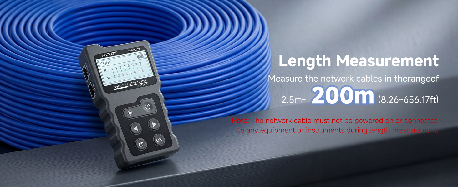 NOYAFA NF-8209 Network Cable Tester