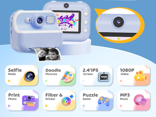 instant print camera