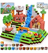 Annexfun Magnetic Blocks-100PCS Grassland Building Blocks Set, Kids Classroom Sensory Toy, STEM L...