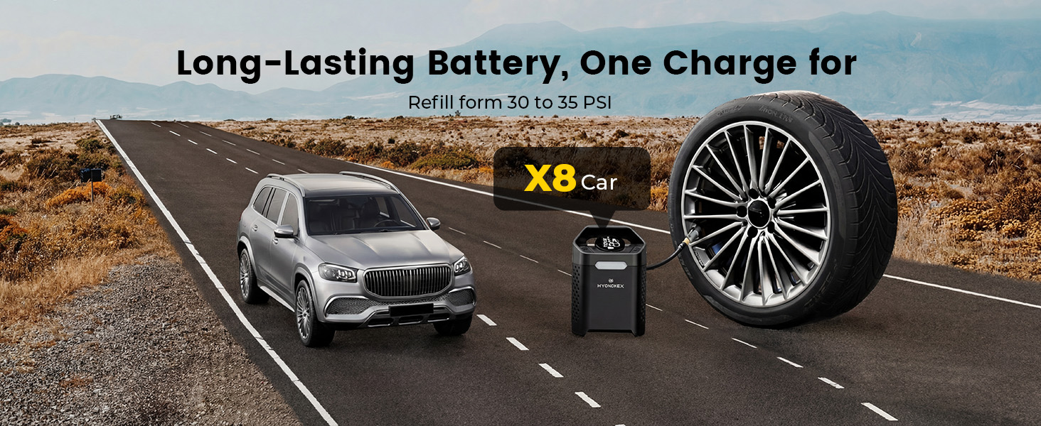  Cordless Portable Tire inflator