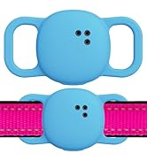 DDJ Cat Collar Case for Tile Life360 Sticker (2024) Tracker, 2-Pack Silicone Anti-Lost Protective...