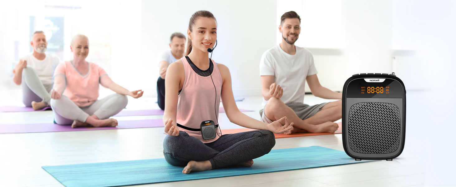 voice amplifier for yoga