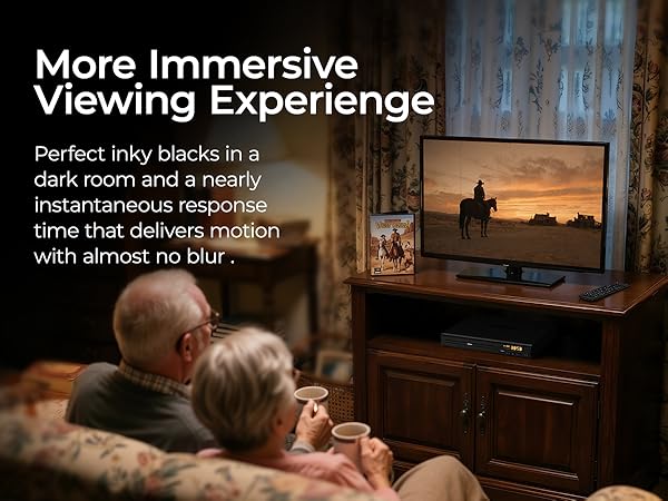 More immersiveViewing Experienge