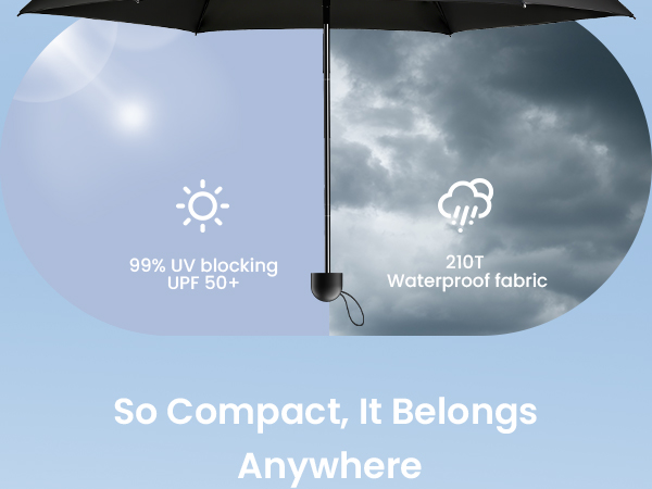travel umbrella compact