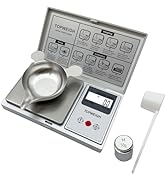 TOPWEIGH Reloading Scale with Metal Powder Pan, Grain Scale - Silver, 1500 Grains x 0.1gn, Powder...