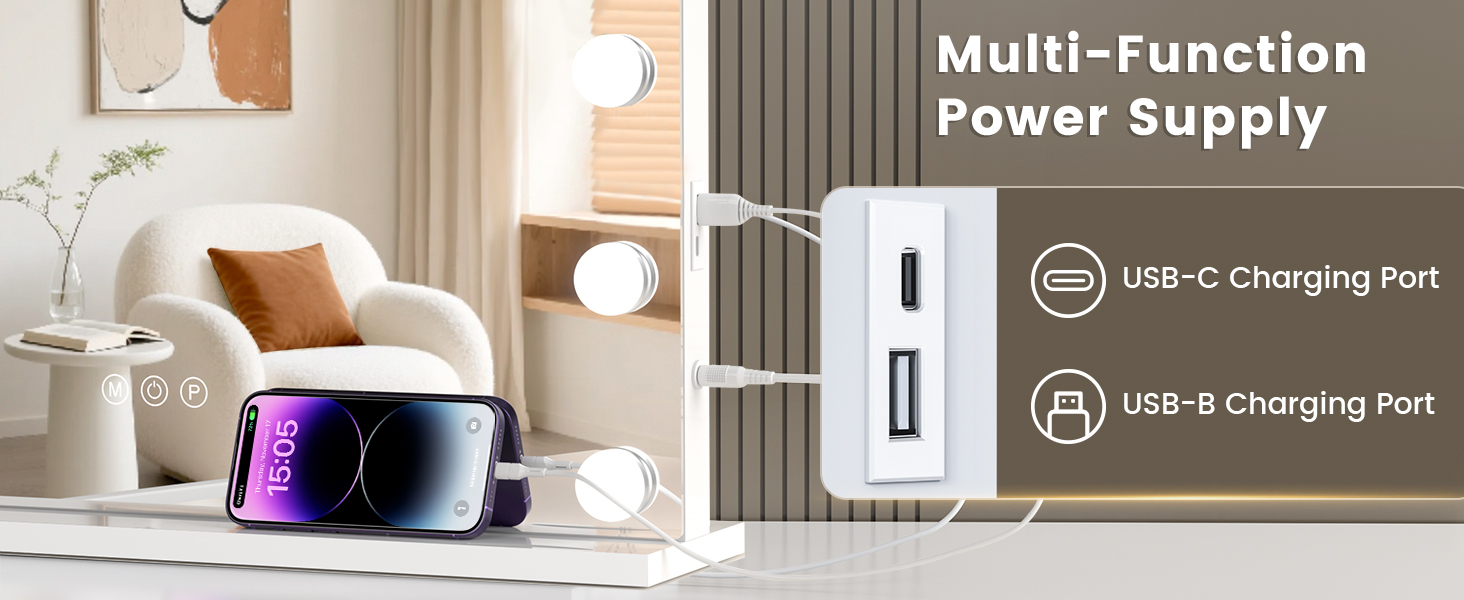 Vanity Mirror with ilghts