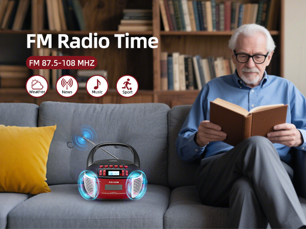 CD and Cassette Player