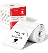 Phomemo Multi-Purpose Self-Adhesive Round Circle Label for Phomemo M110/M100/M220/M221/M108 Label...