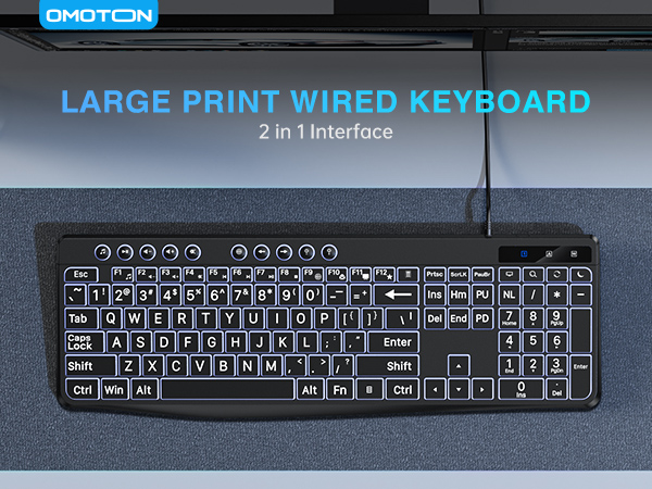 large print keyboard