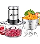 Kitchen in the box Food Processors with 400W All-Copper Motor,Small Meat Grinder &amp; Food Chopper -...