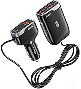 6 Multi Ports USB C Car Charger, 103W Fast Car Charger Adapter, PD 45W Compatible with iPhone14/G...