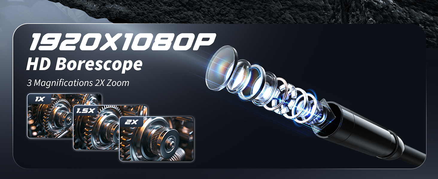 endoscope camera with light