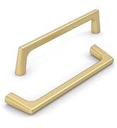 KNOKLOCK 10 Pack 5 Inch(128mm) Kitchen Cabinet Handles Brushed Gold Cabinet Pulls Kitchen Cabinet...