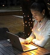 TSINGREE Upgraded LED Neck Reading Light, Book Light, Rechargeable, 3 Colors &amp; 3 Brightness Adjus...