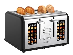 Durable Stainless Steel Toaster
