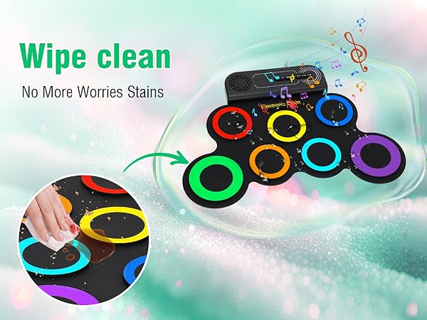 kids electric drum set