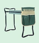 SONGMICS Garden Kneeler and Seat, Multifunctional Garden Kneeling Bench, Gardening Gifts for Wome...